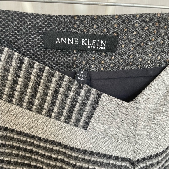 Anne Klein Asymmetrical Wool A-Line Skirt size 6 - Picture 2 of 8